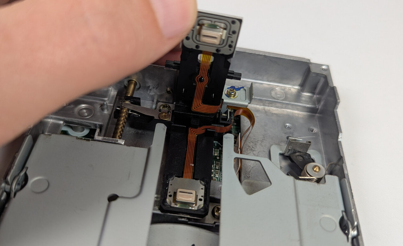 Heads opened fully