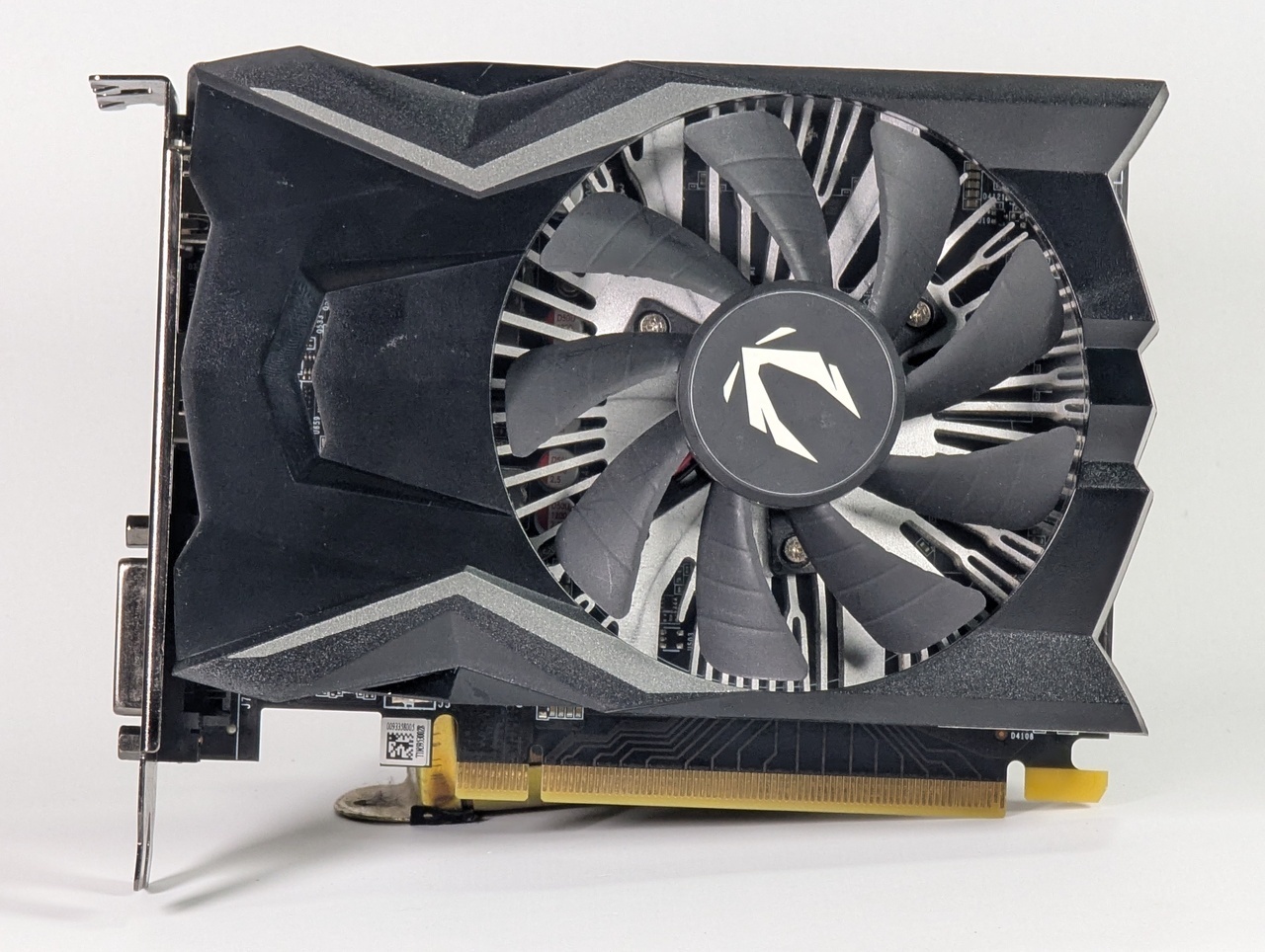 GPU photographed under the new lighting